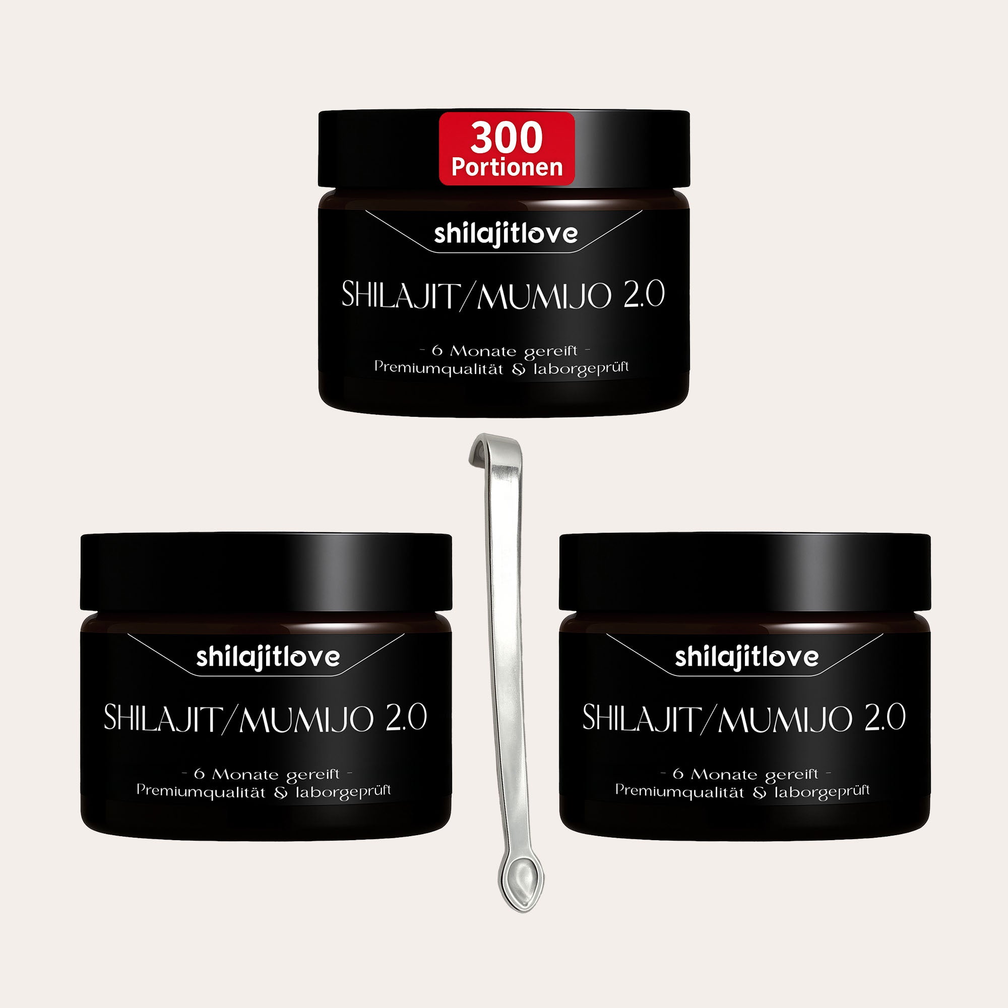 3x Shilajit/Mumijo, in DE laborgeprüft, 90 g (300 Portionen)