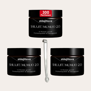3x Shilajit/Mumijo, in DE laborgeprüft, 90 g (300 Portionen)